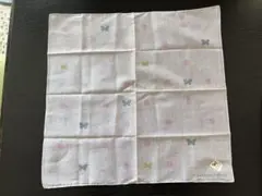 《Hanae Mori 》ハンカチ 蝶々柄