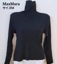 ★キレイです MaxMara マックスマーラ ブラック タートルネック