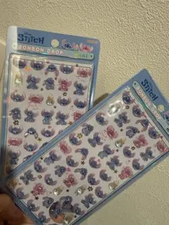 【正規品】スティッチ ボンボンドロップ シール　1枚