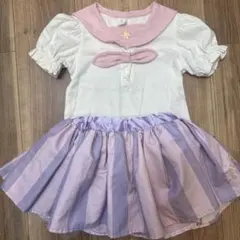 バースデイ　cottoli ラプンツェル Tシャツ&ショートパンツセット