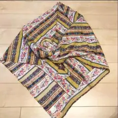 美品✳︎CUBE SUGAR 花柄ストール