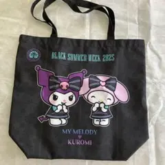 サンリオ マイメロ クロミ トートバッグ BLACK SUMMER WEEKのサムネイル