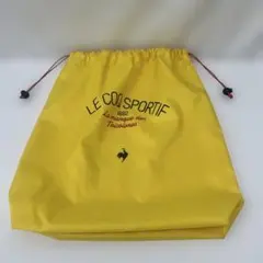 le coq sportif 巾着袋 イエロー靴袋 シューズ入れのサムネイル