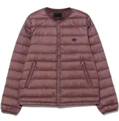 レディース クルーネックインナーダウンジャケット