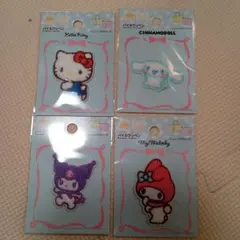 サンリオパイルワッペンシールアイロンダイソー4種セット