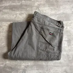 Dickies ダック ペインターパンツ グレー 44×30 オーバーサイズ