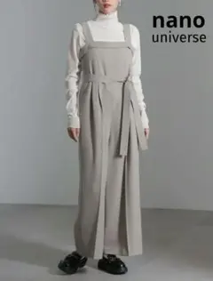 期間限定セール！【美品】ナノ・ユニバース　サロペット