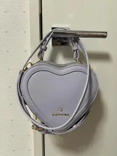 SAMANTHAVEGA ハート ショルダーバッグ ラベンダーのサムネイル