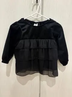 mirror bae. ブラック チュニック 80