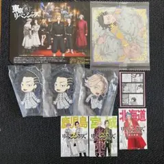 東京リベンジャーズ　乾青宗　九井一　ラバーマスコット　シール　スクエアカード