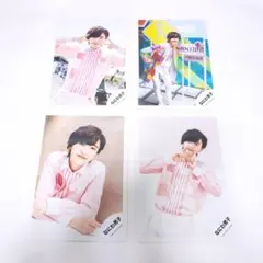 なにわ男子 道枝駿佑 公式写真 4枚セット 初心love