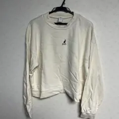 KANGOL アイボリー トレーナー