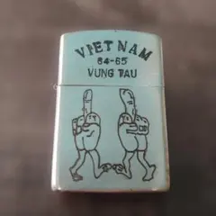 ベトナムzippo 】1968年製 本物「ファックマン」 - メルカリ