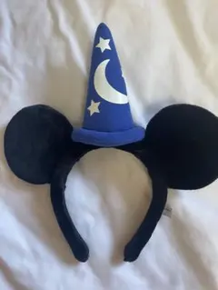 【ミッキー カチューシャ】ミッキーマウス 魔法使いの帽子 カチューシャ
