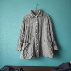 チェック柄ジャケット(ハンドメイド)