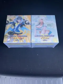 麻雀ファイトガール フィギュア アンコク・ミツバ ダブリエル 2種