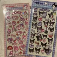 サンリオ 硬いシール セット