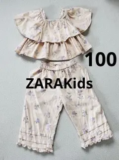 ZARAKids リネン セットアップ 100のサムネイル