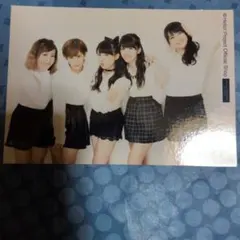 ℃-ute 矢島舞美 中島早貴 鈴木愛理 岡井千聖 萩原舞 公式生写真 モノクロ