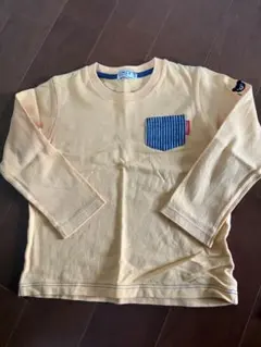 DOUBLE.B イエロー 長袖カットソー 100cm