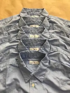 Sanslimite レギュラーボックス２本針ハケメシャツSH01B -2本針