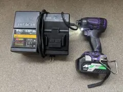 HIKOKI WH36DCインパクトドライバー バッテリー2個付き - メルカリ