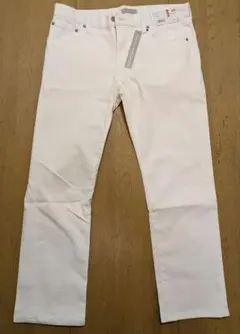 未使用品 UNIQLOスリムフィットストレートジーンズ　34インチ メンズL