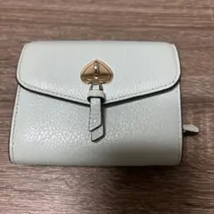 katespade ケイトスペード マーティスモール 財布 カードケース 水色