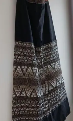 ヴィンテージ 刺繍 ストレート ロングスカートのサムネイル