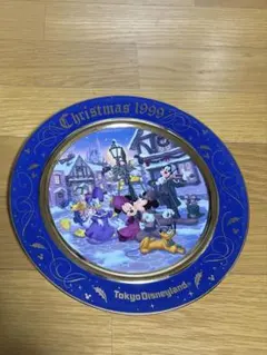 ディズニーランド【クリスマスプレート】2001年 - メルカリ