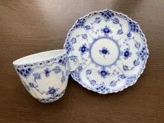 良品 ロイヤルコペンハーゲン ブルーフラワー シェルディッシュ 1枚
