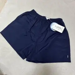 FOOTMARK NATURAL ネイビー 水着 防水ポケット付き