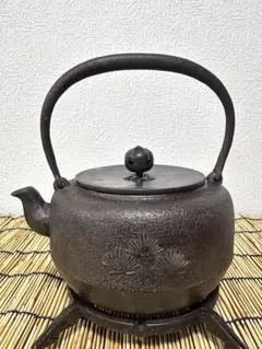 未使用品、付属品付 岩手県奥州水沢幸工芸 現代の名工 佐藤勝久造 平丸