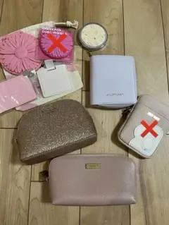 ポーチ　ミラー　セット