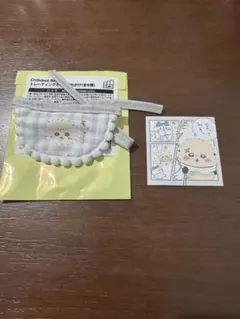 ラッコ　ちいかわベビー　よだれかけ わっふれーむ2 ステッカーセット