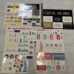 平成レトロ　ブランド　シール　まとめ売り