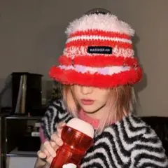 ハット ニット帽 y2k ストリート 古着 supreme BEAMS 詩葉