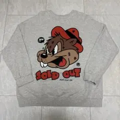 スウェットシャツ グレー