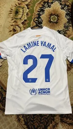 ラミンヤマル スペイン代表 アウェイ ワールドカップユニフォーム W杯