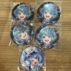 ほとけ　缶バッジ 5個セット 4周年バッジ　恋星エトワール　いれいす