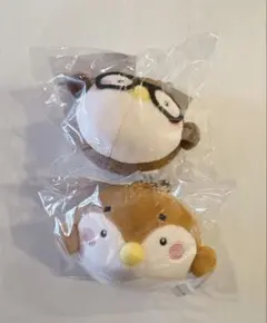 40までにしたい10のこと ぬいぐるみキーホルダー すずめ＆けいし