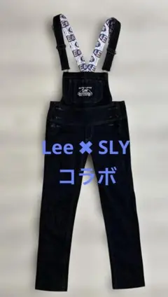 Lee ✖︎ SLY コラボ　ブラック サロペット　オーバーオール　26サイズ
