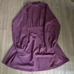 SLY 長袖ひざ丈ワンピース サイズ1