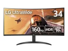 LG 34WP60C-B 34インチ ウルトラワイド ゲーミングモニター
