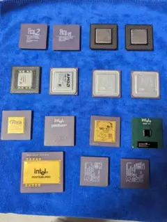 CPU Intel AMD Cyrix　IDT 　中古品　動作未確認　純金