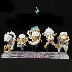 【新品未開封】ワーコレ ニカルフィ ギア5 通常・メタリックコンプリートセット ワンピース ワーコレ ルフィ ギア5 ニカ SPECIAL - メタリック