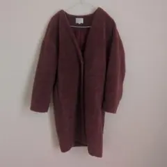 grove ボアロングコート