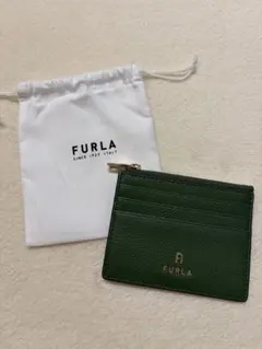 FURLA カードケース グリーン