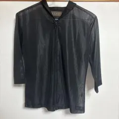 422 Primary Life Style シアー ジップアップ カーディガンのサムネイル