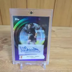 9枚限定 michael owen マイケル オーウェン 直筆サインカード - メルカリ